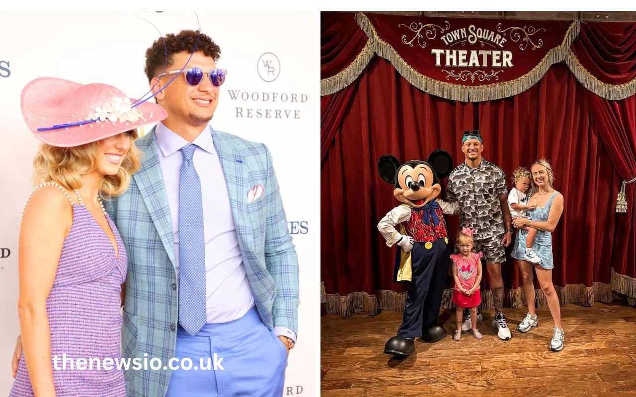 kniko howard brittany mahomes gingham dress